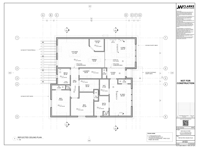3BR_A103_ReflectedCeilingPlan
