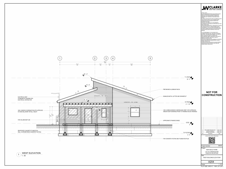 3BR_A204_WestElevation