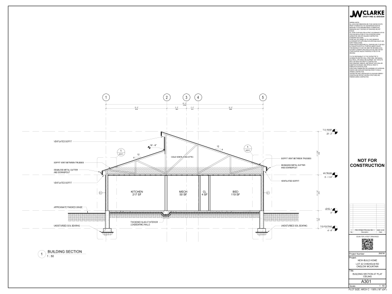 3BR_A301_BuildingSectionFlat