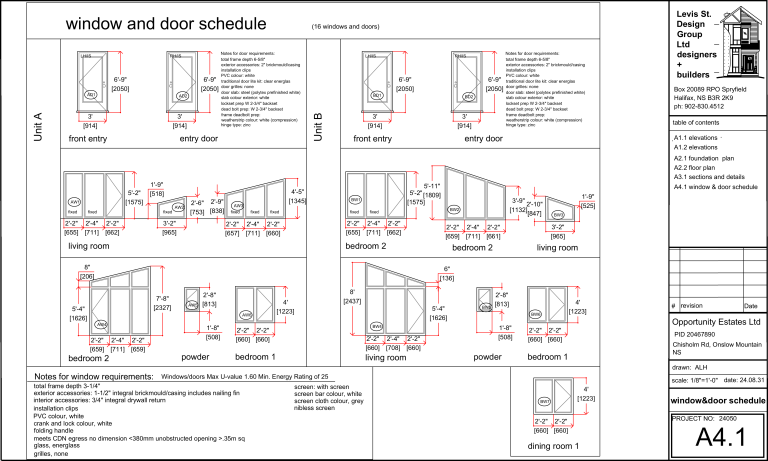 Duplex_A4.1_WindowDoorSchedule